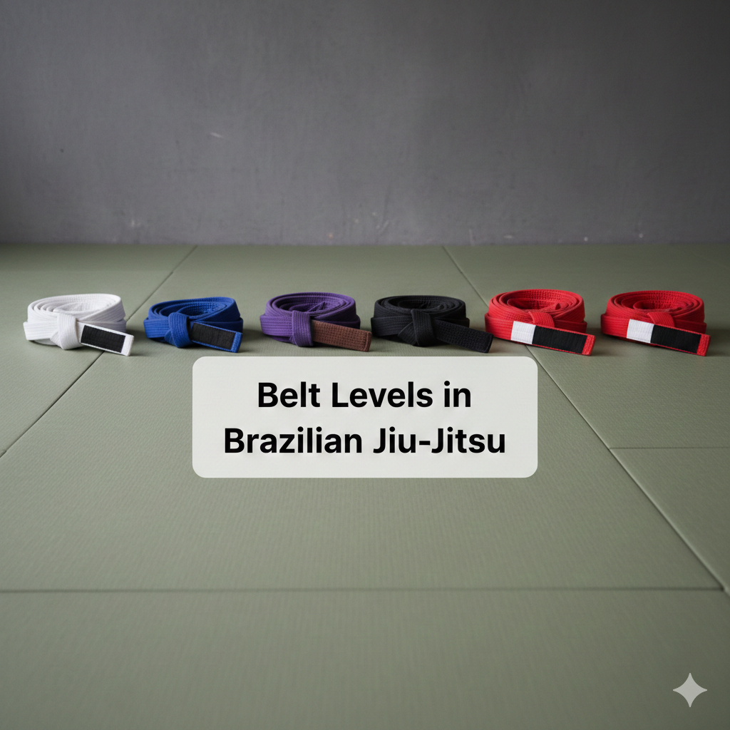 Belt Levels in Brazilian Jiu-Jitsu