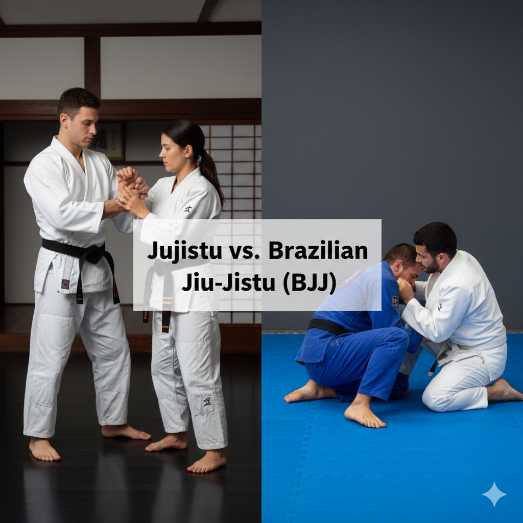 Jujitsu vs. Brazilian Jiu-Jitsu